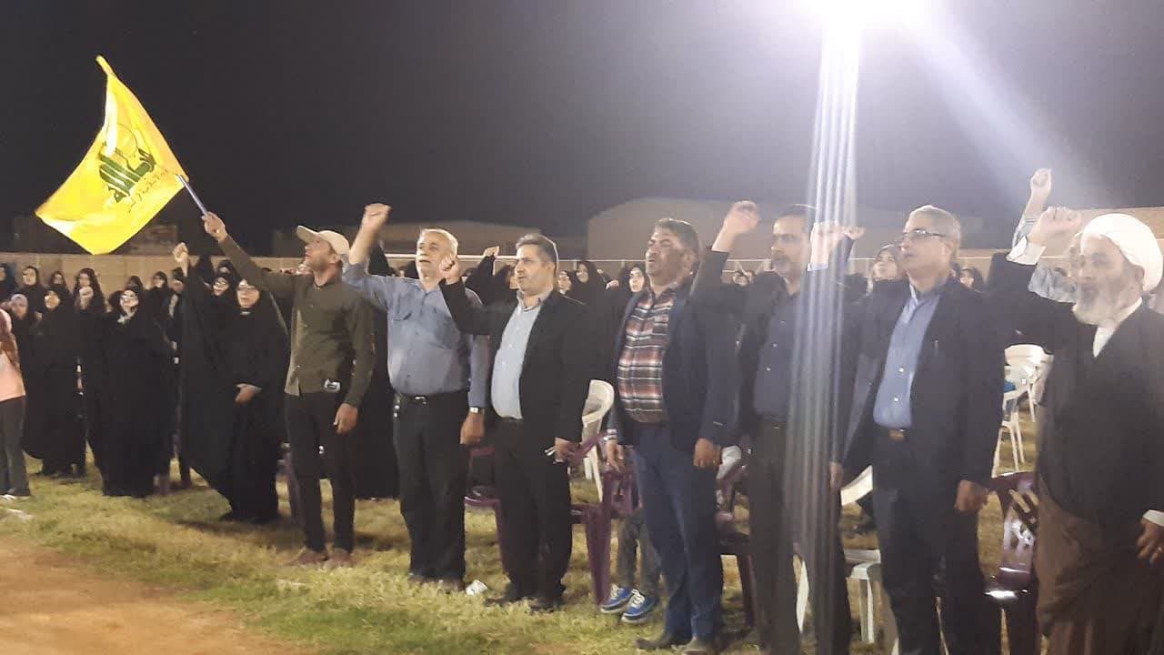 گزارش تصویری از خروش انقلابی مردم آران وبیدگل در لبیک به فرمان امام خامنه‌ای و حمایت مردم غزه ولبنان